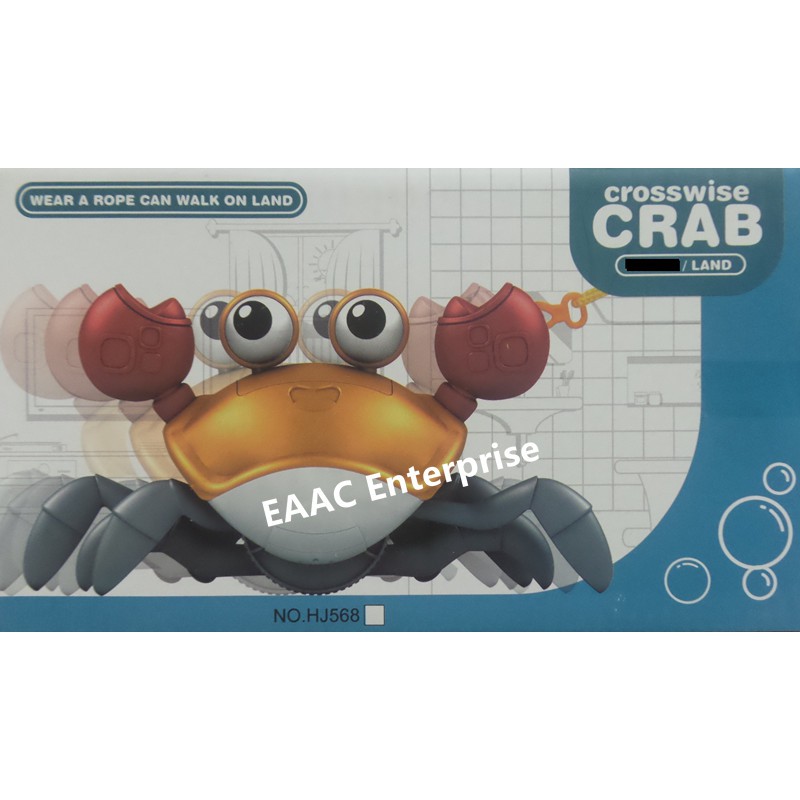 Baby Toys Crab Cute Toys Bathroom Toy Simulation crab Interesting children\'s Toys