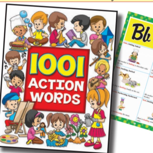 1001 Action Words HOT PRODUCT