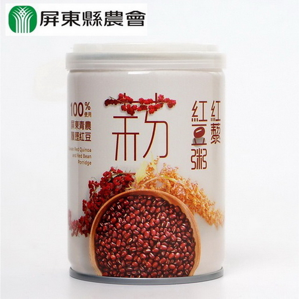 Pingtung County Farmers] [red quinoa into red bean porridge 250g * 6