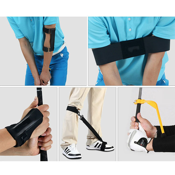 Golf practice device 5-piece set