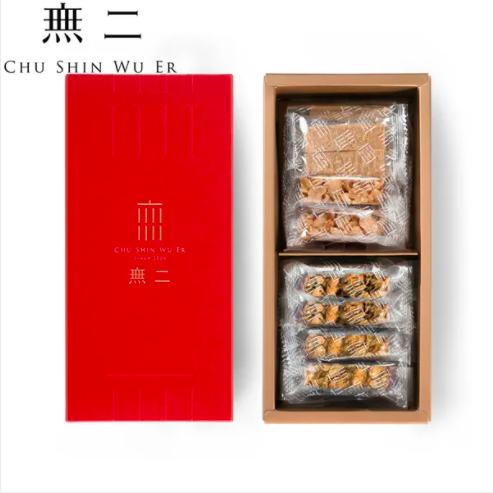 [無二] 鴻福雙喜十四號禮(綜合花生酥) x5盒 (附提袋)