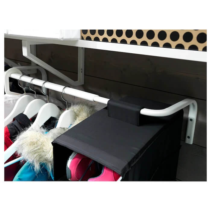 (Ready Stocks ) High Quality IKEA Mulig Clothes Bar – Clothes Hanger – Penyangkut Baju Dinding