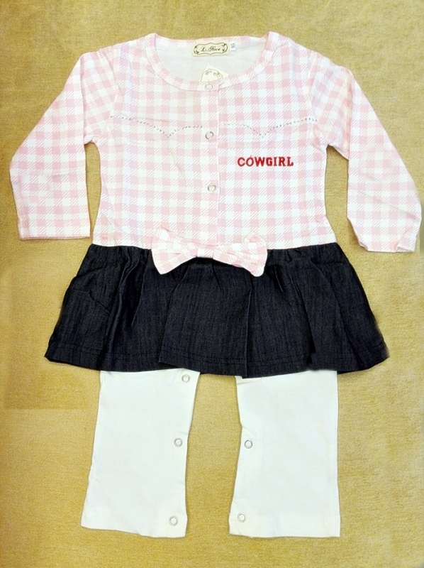 Baby Cowgirls Rompers