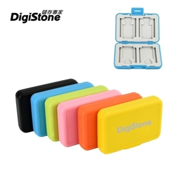 (DigiStone)DigiStone shockproof means macaroon Series 12 (4CF + 4TF + 4SD) Multifunction card storage box
