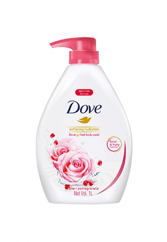 Dove Go Fresh Softening Hydration Body Wash 1L