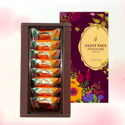 ※5 boxes※ [SANIT PAUL] Phoenix Pastry (8pcs/box) (with carrying bag)