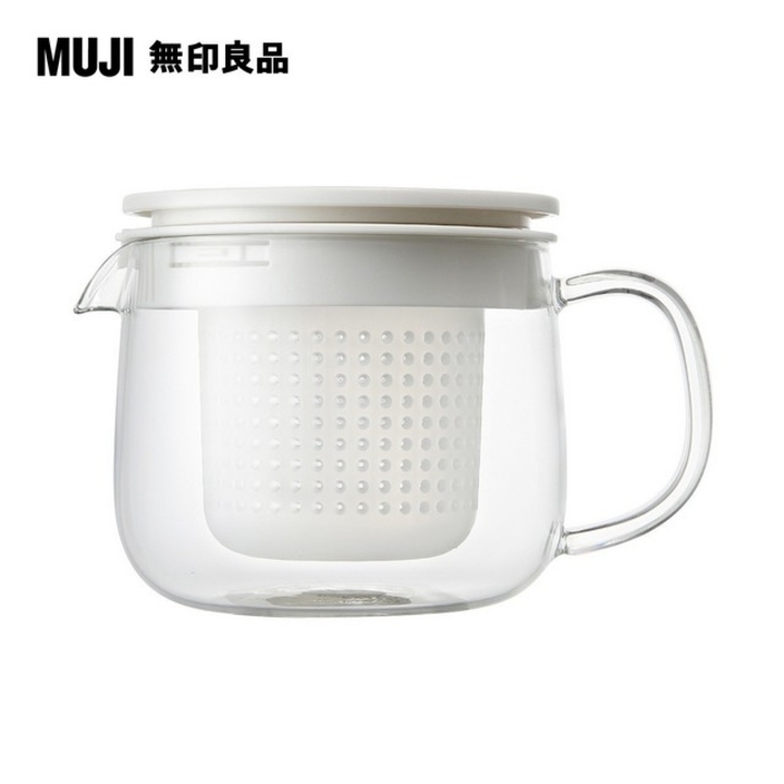 【MUJI 無印良品】耐熱玻璃壺/小/5A