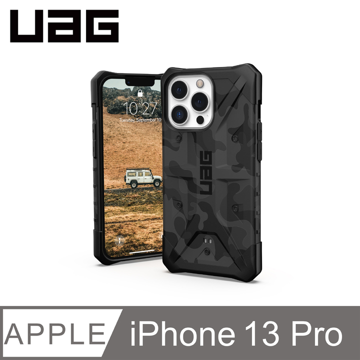 UAG iPhone 13 Pro Impact Resistant CaseCamouflage Black
