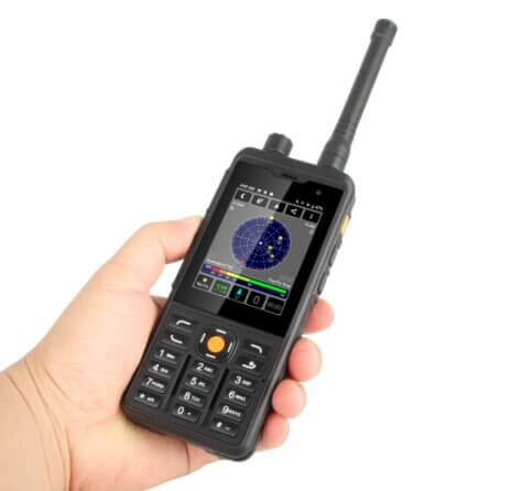 P5 4g zello phone walkie talkie with anolog UHF
