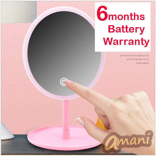 Touchscreen Makeup Mirror with 3 Modes Led Light Dressing Table Mirror Beauty Light 912D