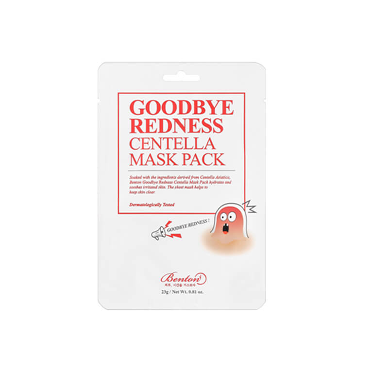 Benton Goodbye Redness Centella Mask Pack 1pcs