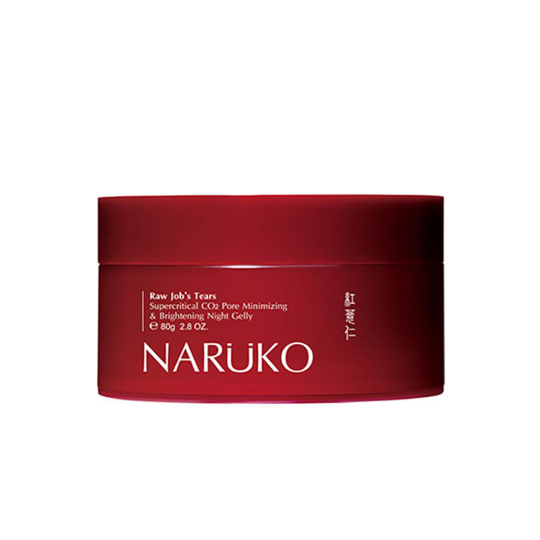 Naruko Raw Jobs Tears Supercritical CO2 Pore Minimizing & Brightening Night Gelly 80g
