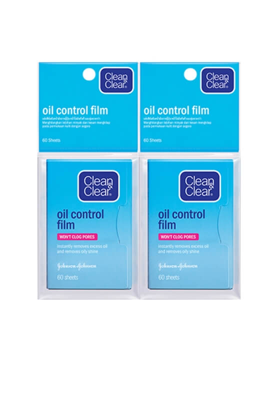 [Twin Pack] Clean & Clear Oil Control Film 60pcs