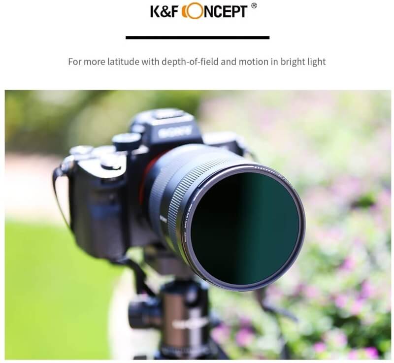 K&F CONCEPT 67mm DSLR Camera NANO-X ND1000 ND Filter