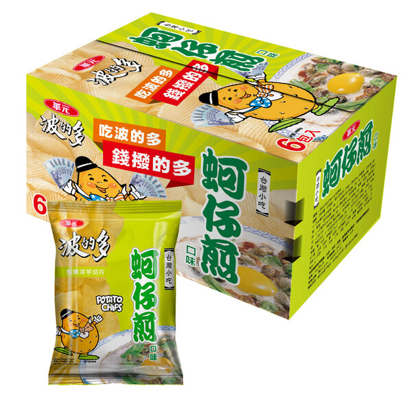 Huayuan 蚵 蚵 贩 -78gx6 bag / box