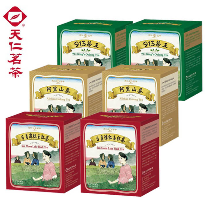 [TenRen‘s TEA] Original tea bag comprehensive 6 boxes set