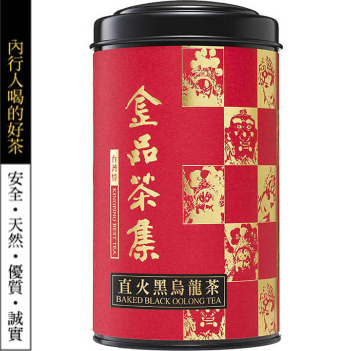 [KING PING BEST TEA] Taiwan Opera Series | Baked Black Oolong Tea (150g/can)
