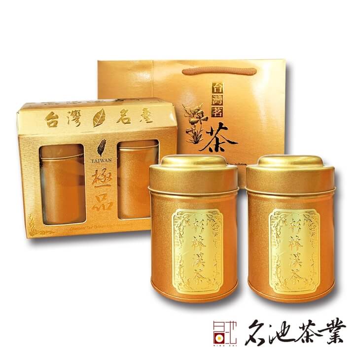 [MING CHI TEA COMPANY] Two Liang Sprinkle Gold Gift Box | Shanlinxi Tea (75g*2 cans) (with carrying bag)