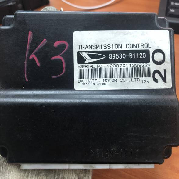 ENGINE TCU ( TRANSMISSION CONTROL UNIT – DAIHATSU/TOYOTA) K3-20-89530-B1120