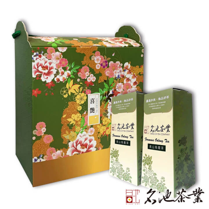 [MING CHI TEA COMPANY] Lishan Mountain Hand-picked Oolong Box (Xiyan Green) (150g*2 cans)