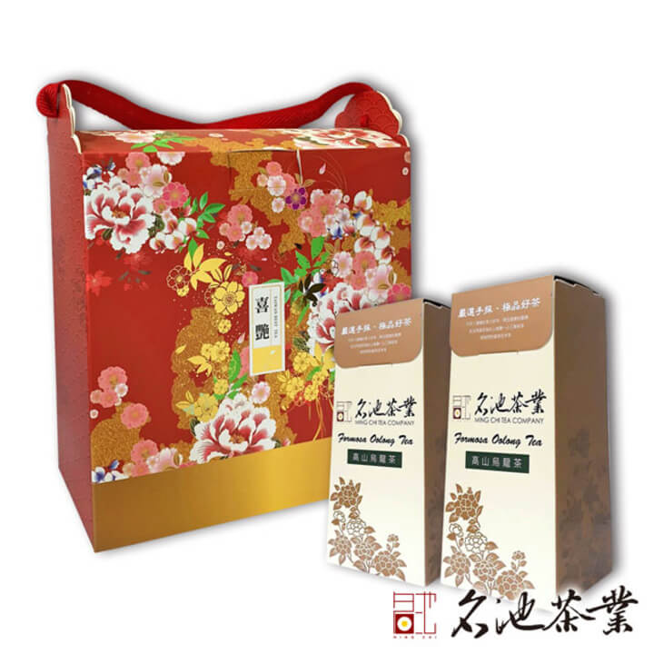 [MING CHI TEA COMPANY] Alishan Mountain Hand-picked Oolong Box (Xiyan Red) (150g*2 cans)