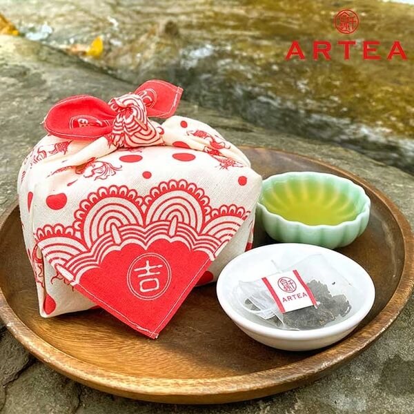 (ARTEA)ARTEA 4 selected teas (hand-picked and hand-made tea/original leaf three-dimensional tea bag 3gX12)