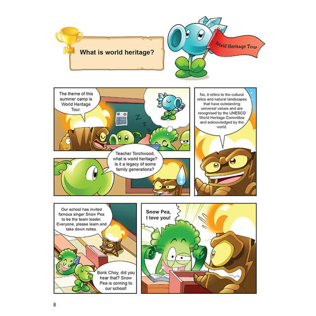 Plants vs Zombies 2 • Questions & Answers Science Comic: World Heritage - What is world heritage?