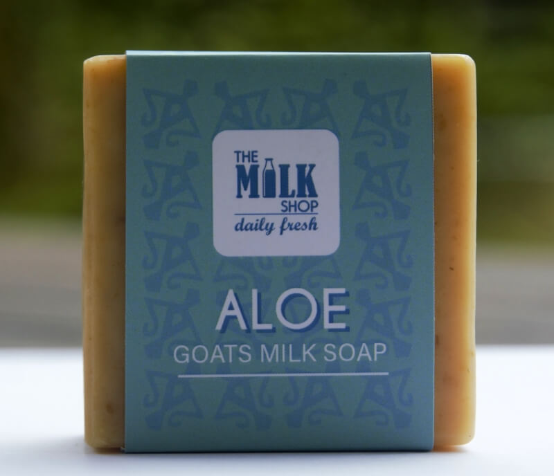TheMilkShop Handmade Goats Milk Soap - Aloe Vera