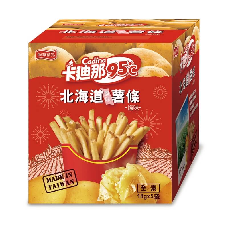 [Cardina 95℃] Salted French Fries (18g x 5 packs)