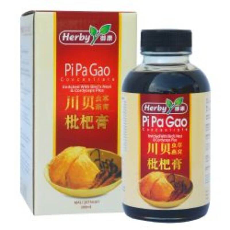 Herby Pipa Gao Concentrate Enriched W. Bird\'s Nest & Cordyceps Plus (300ml) [ 御康 川贝虫草燕窝枇杷膏 ]