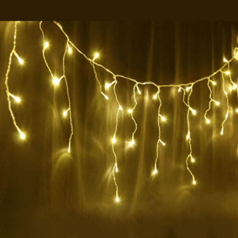 144LED 3Meter Non-Waterproof Icicle Light Warm White A22-21