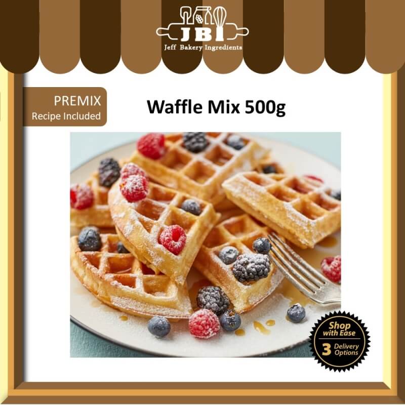 CRISPY WAFFLE MIX ±500G