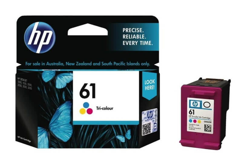 HP 61 Tri-Colour Original Ink Advantage Cartridges