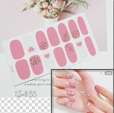 (iStyle)iStyle creative nail painting stickers KS series four