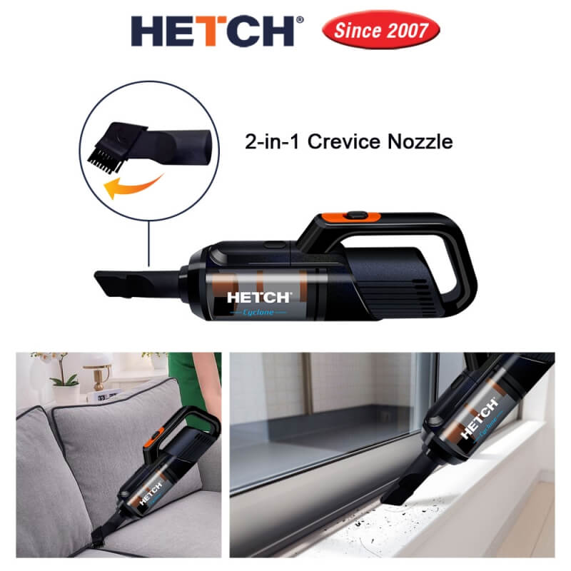 HETCH H3 Cyclone Handheld & Stick Vacuum Cleaner HVC-1411-HC