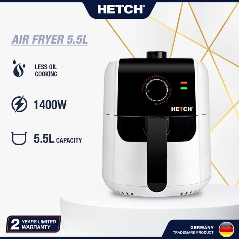 HETCH Air Fryer 5.5L MAF-1724-HC