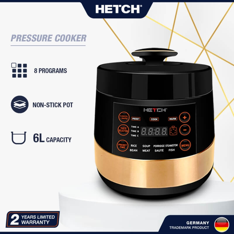 HETCH Smart Pressure Cooker PSC-1608-HC
