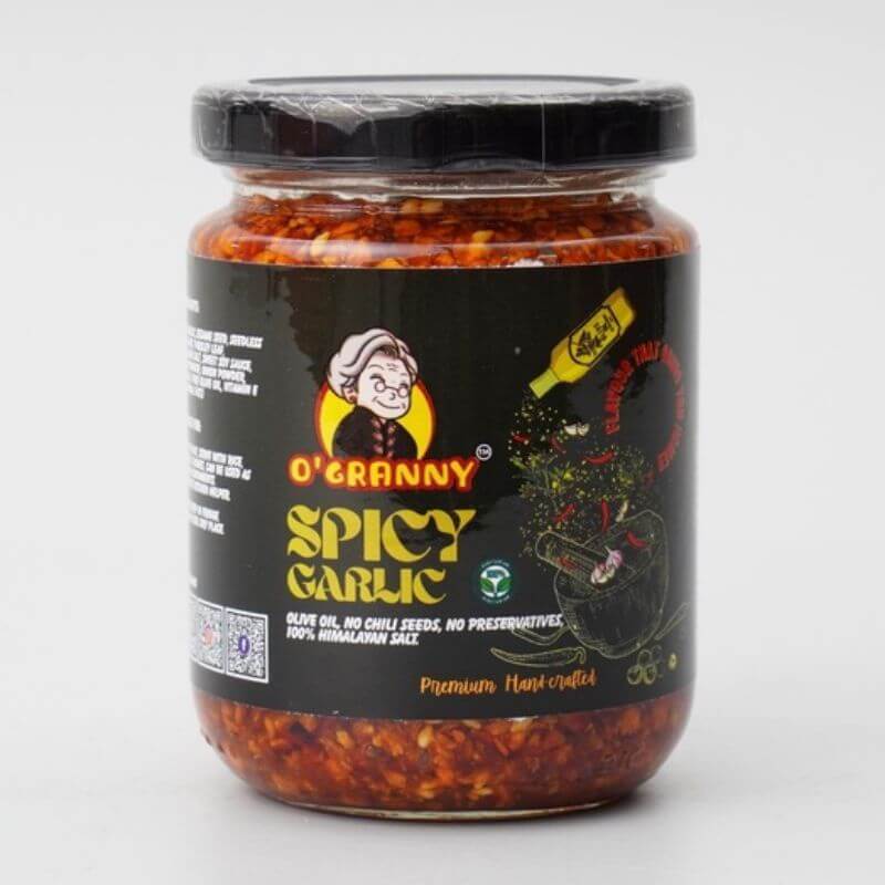 Spicy Garlic Sambal by O'Granny