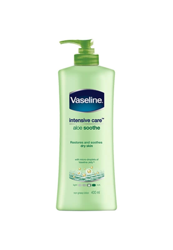 Vaseline Intensive Care Lotion Aloe Soothe 400ml