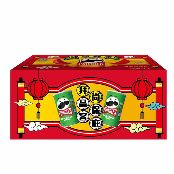 品客 洋芋片(洋蔥口味)53gx8罐(中元箱)