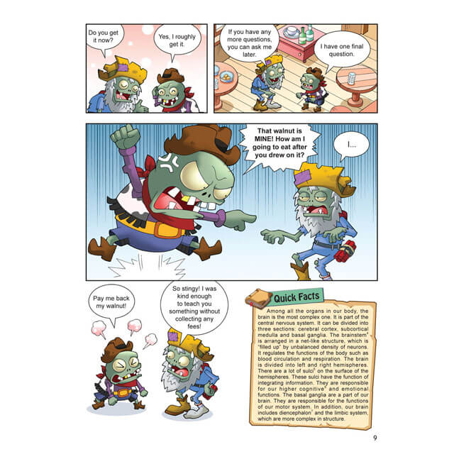 Plants vs Zombies 2 ● Questions & Answers Science Comic: Human Brain- Does Our Brain Sleep?