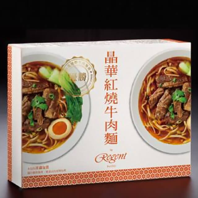 [晶華]紅燒牛肉麵 560g/1入