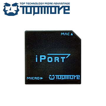 (TOPMORE)Damo TOPMORE iport mac accompanying transfer card (blue version)