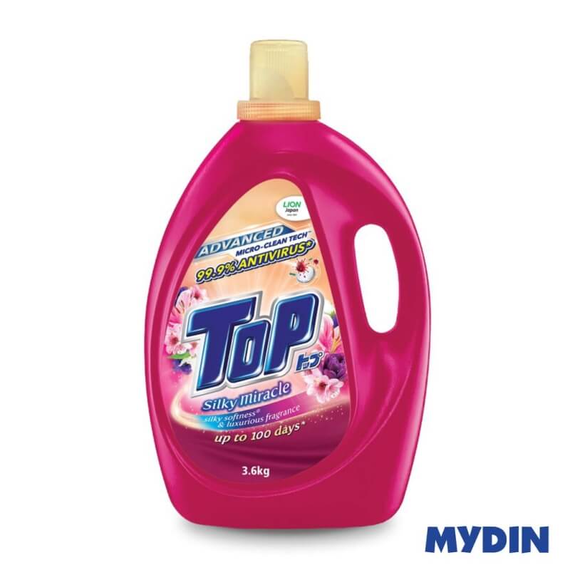 Top Detergent Liquid Silky Miracle (3.6kg)