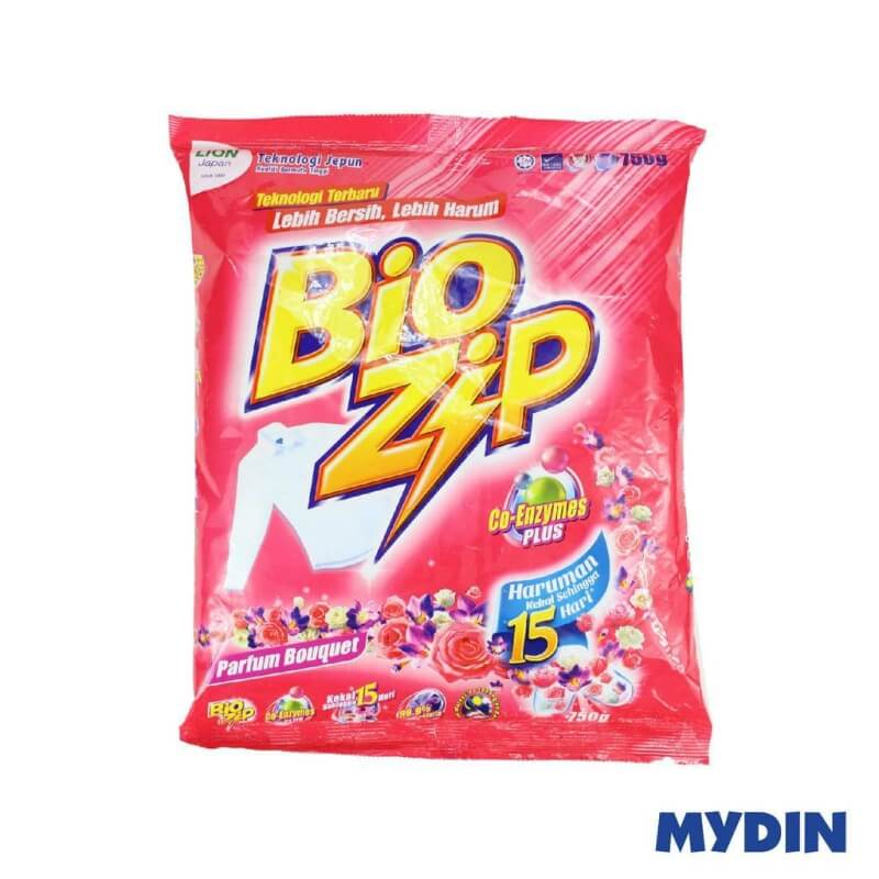 Bio Zip Parfum Bouquet Powder Detergent 750g