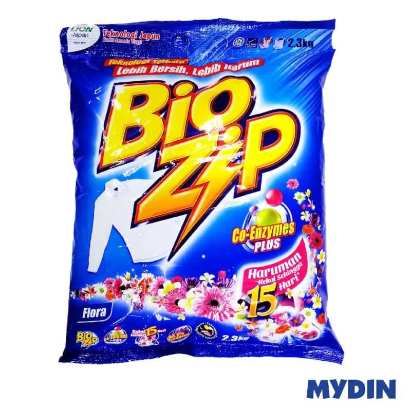 Bio Zip Powder Detergent - Flora (2.3kg)