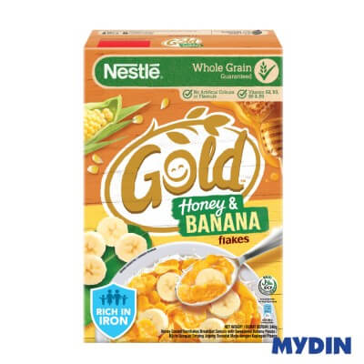 Nestle Gold Honey & Banana Flakes (340g)