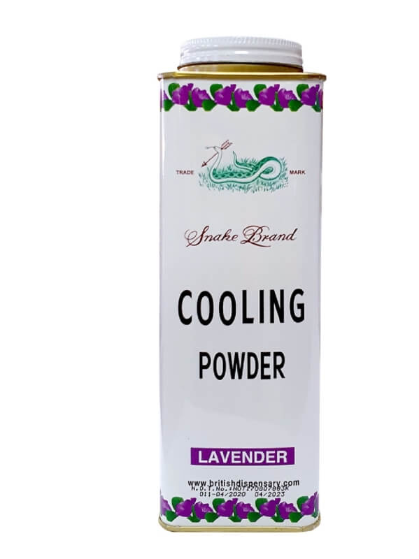 Snake Brand Cooling Powder Lavender 300g