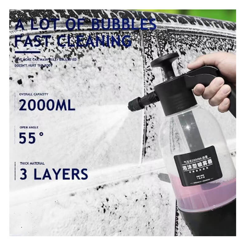 1PC 100ml PET Foaming Spray Bottle Plastic Foam Pump Soap