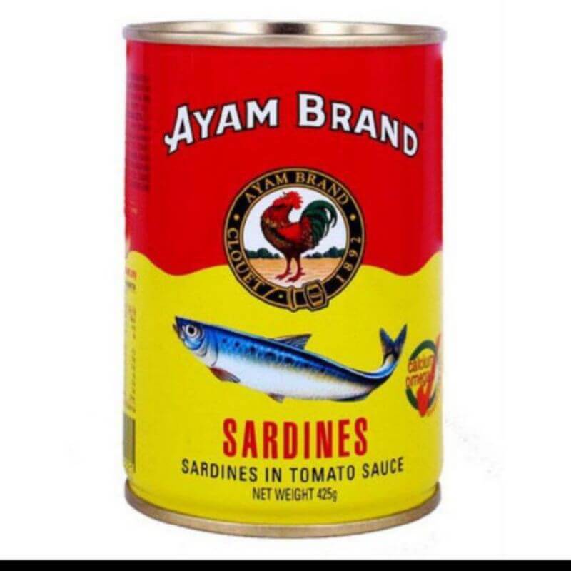 Ayam Brand Sardines in Tomato Sauces(1x425g)